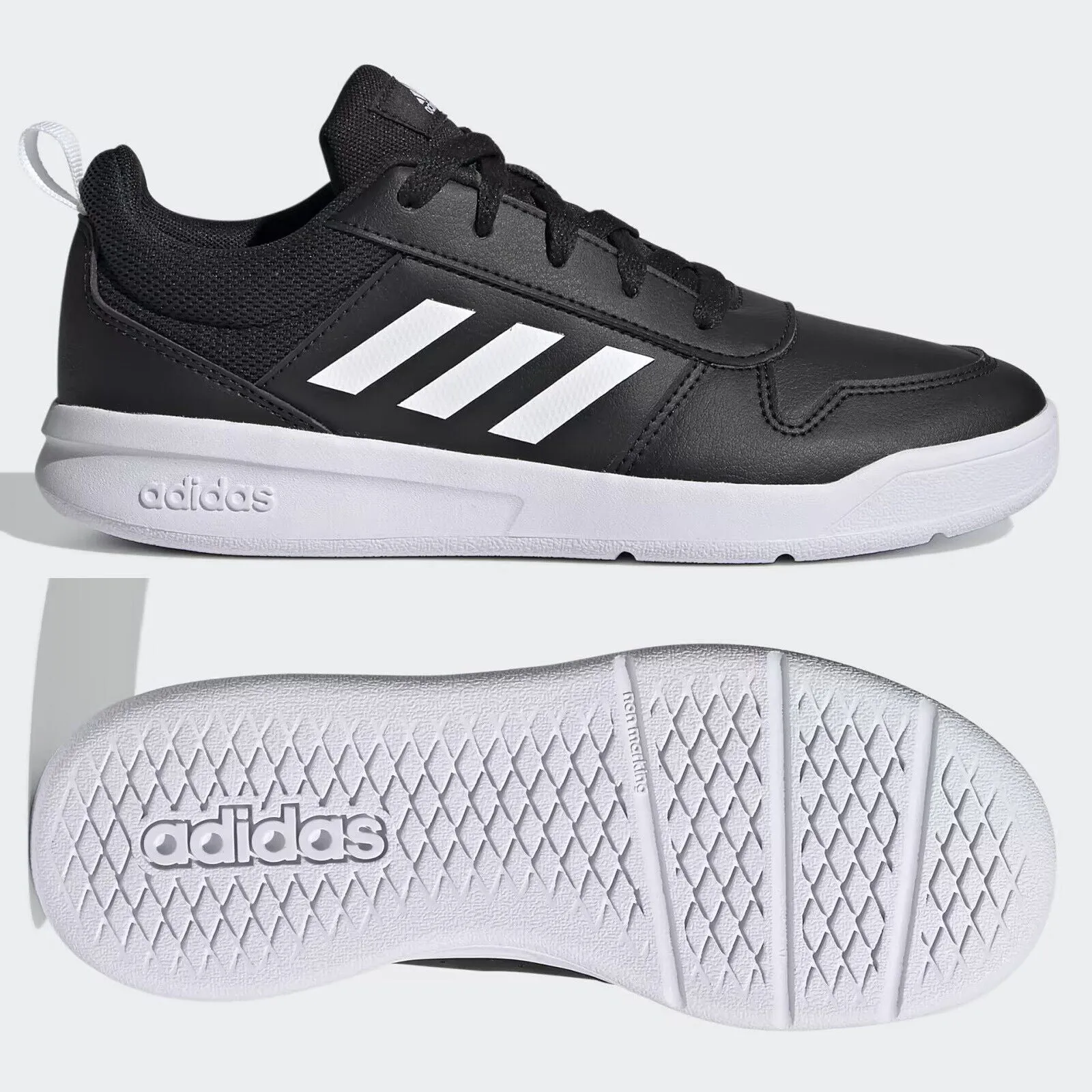 adidas Tensaur Kids Trainers - Black