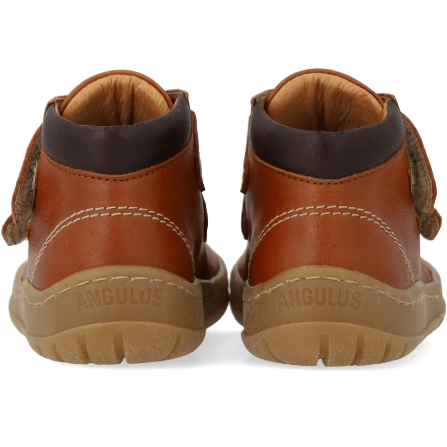 Angulus CAndnac/Tan/Dark Brown Beginner Mid-Cut Sneaker