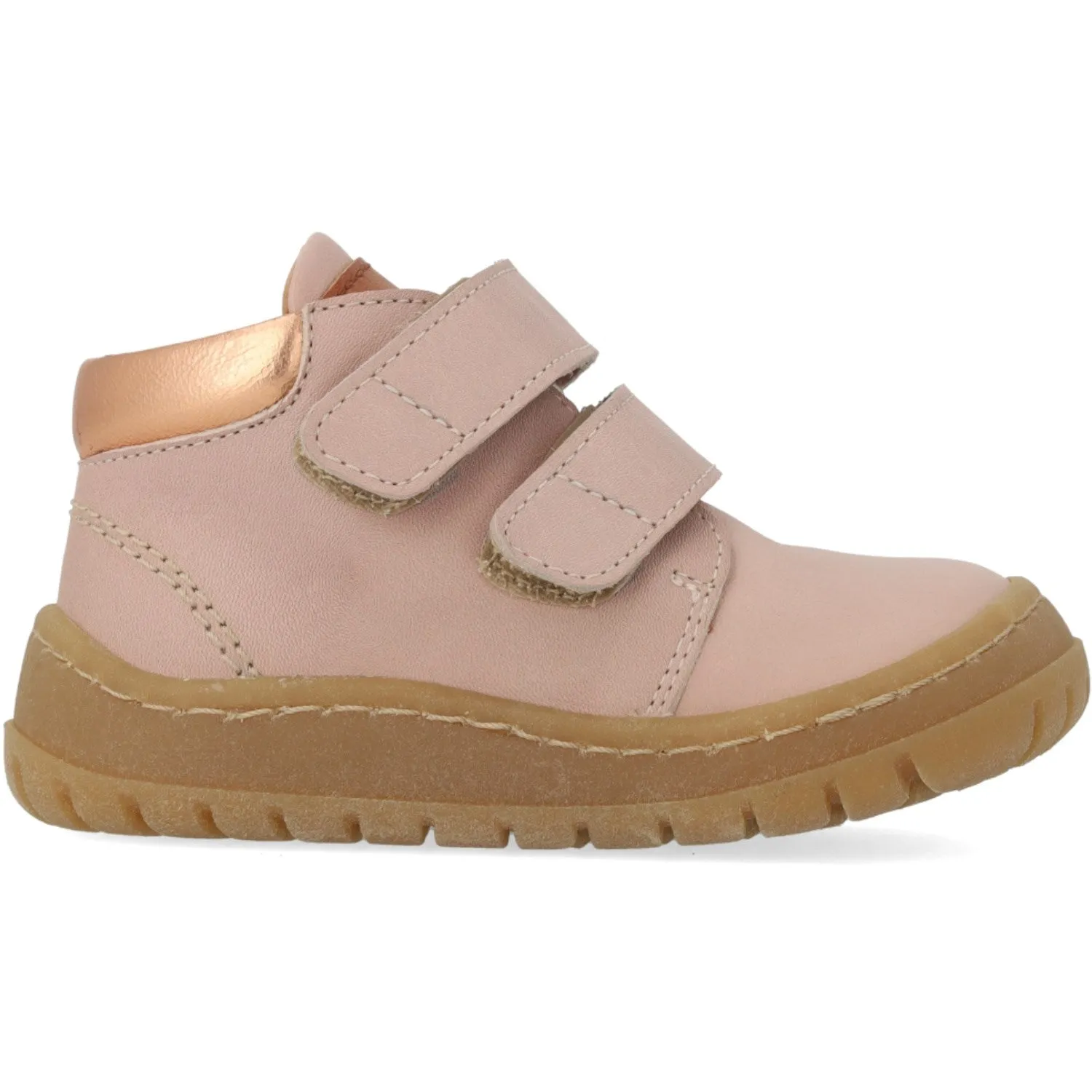 Angulus Rosebud/Tan/Copper Shine Beginner Mid-Cut Sneaker