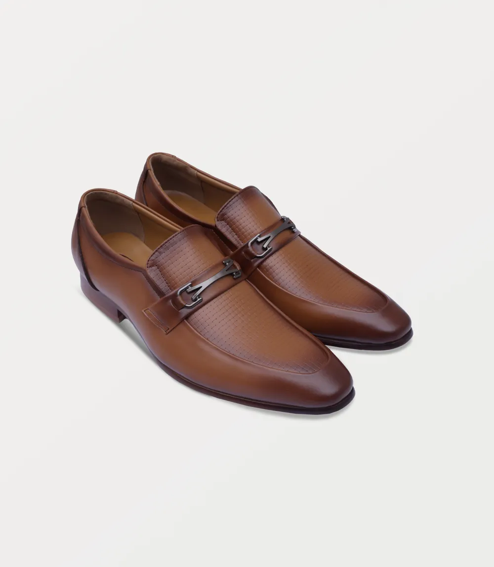 BM5085-TAN-Men Formal Slip on