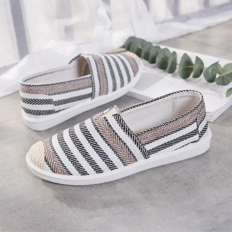 Breathable Soft Slip on Flats Shoes
