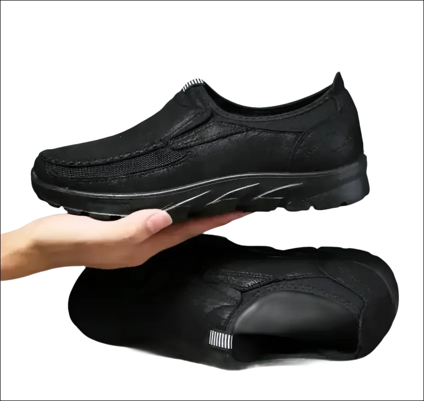 Brown Leather Slip On Formal Shoes