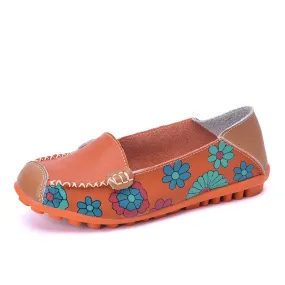 Comfy Flat Walking Shoes For Seniors Driver Shoes