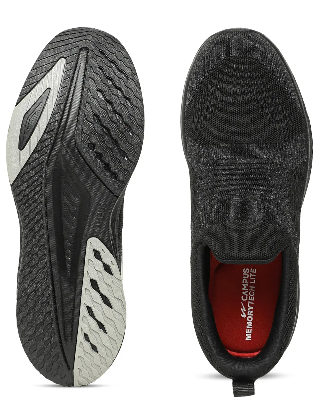 CYBER Black Men's Walking Shoes