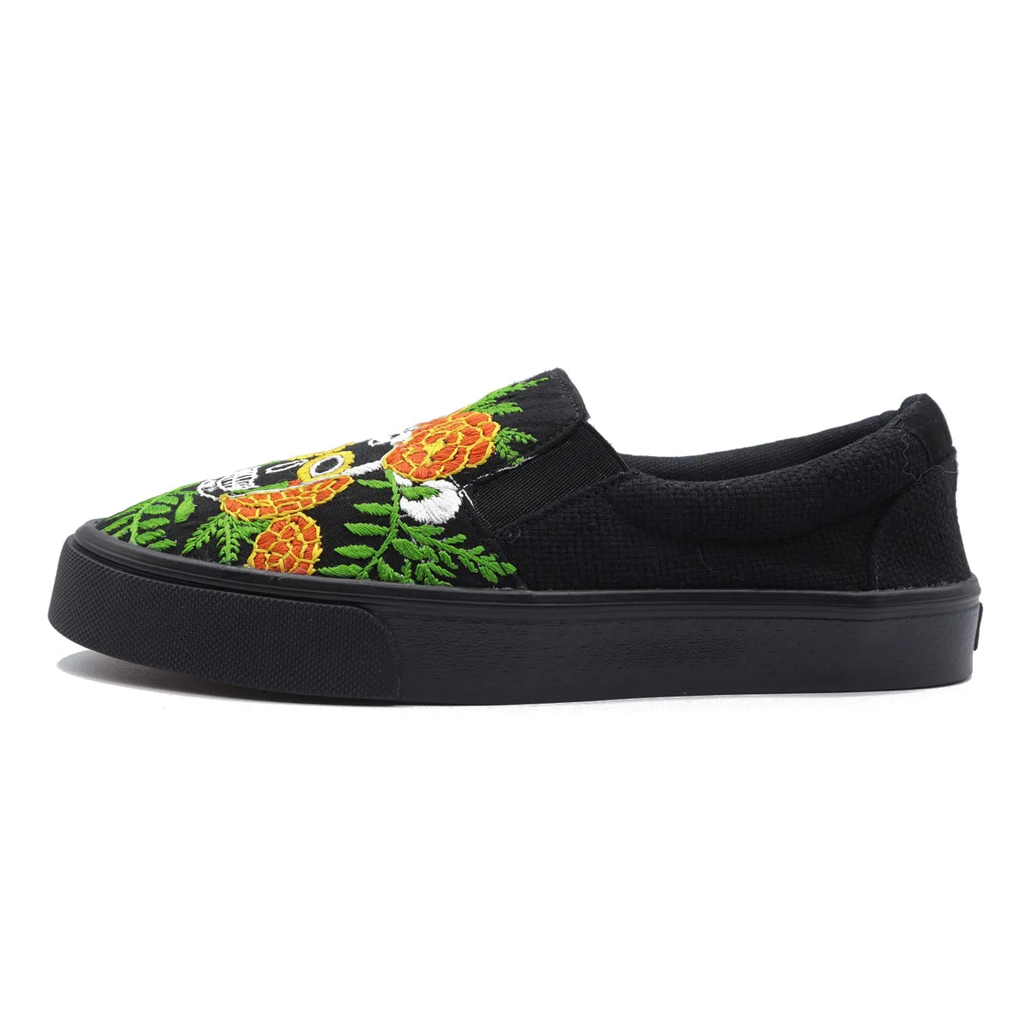 Día de los Muertos Embroidered Sneakers