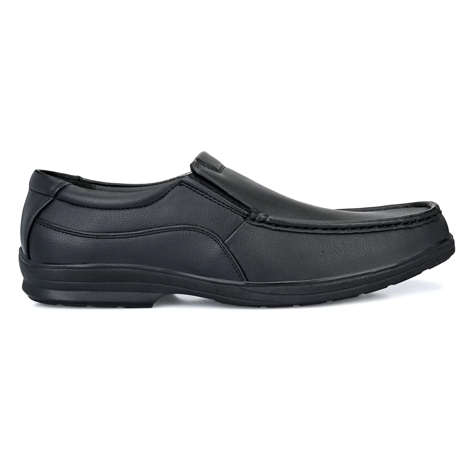 Eego Italy Plus Size Light Weight Comfortable Formal Shoes GT-9-BLACK