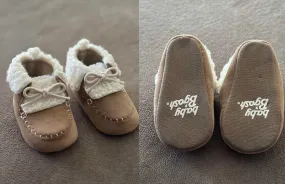 First walking shoes Size 3 fluffy Baby bgosh - size Shoes  0-3 (Infant)