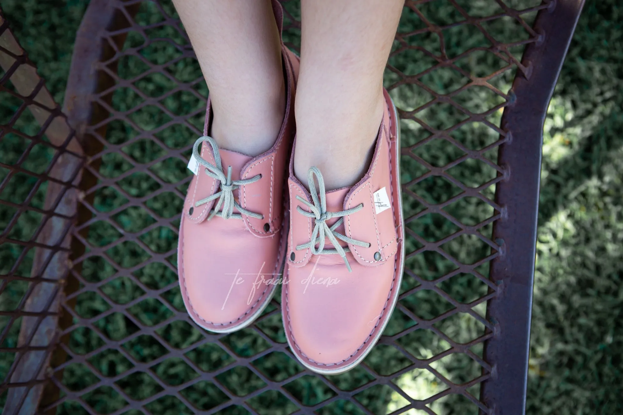 Girls Vellies - Rose Pink