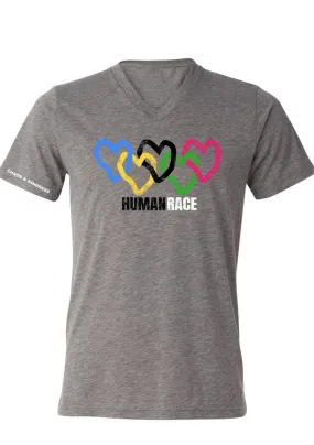HUMAN RACE OLYMPIC V-NECK TEE