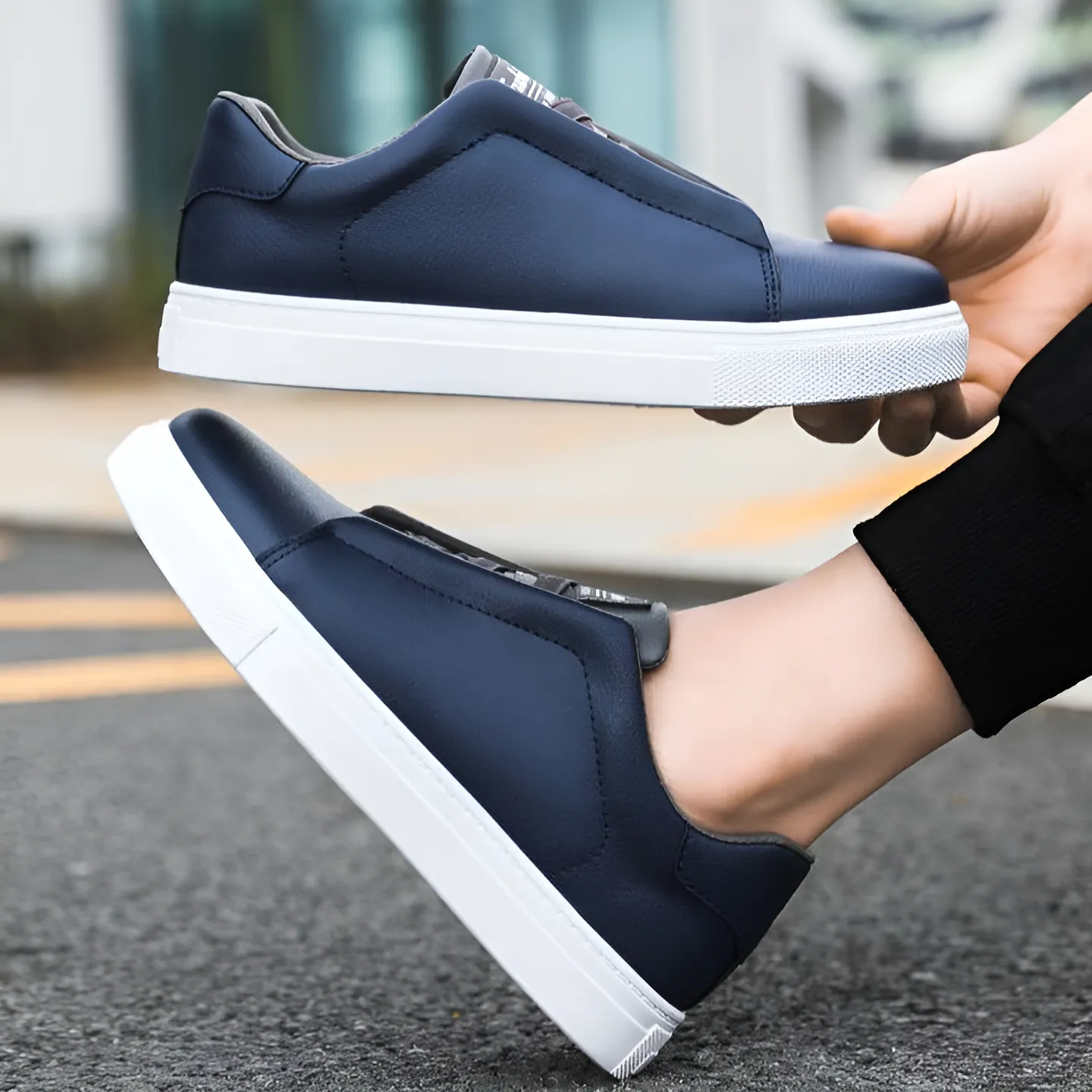 ISIDOR | Leather Slip-On-Sneaker