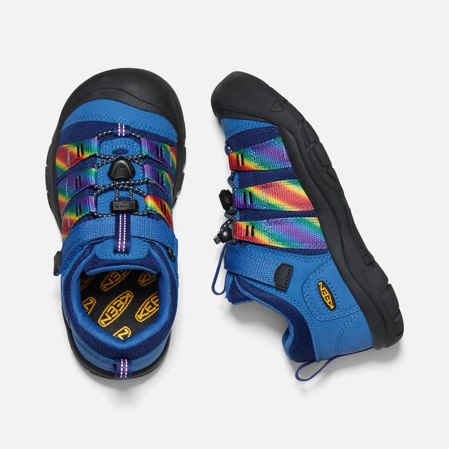 Keen Little Kids' Newport H2SHO Multi/Bright Cobalt
