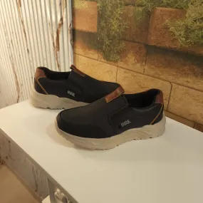 Kids Black/Brown Casual Shoes