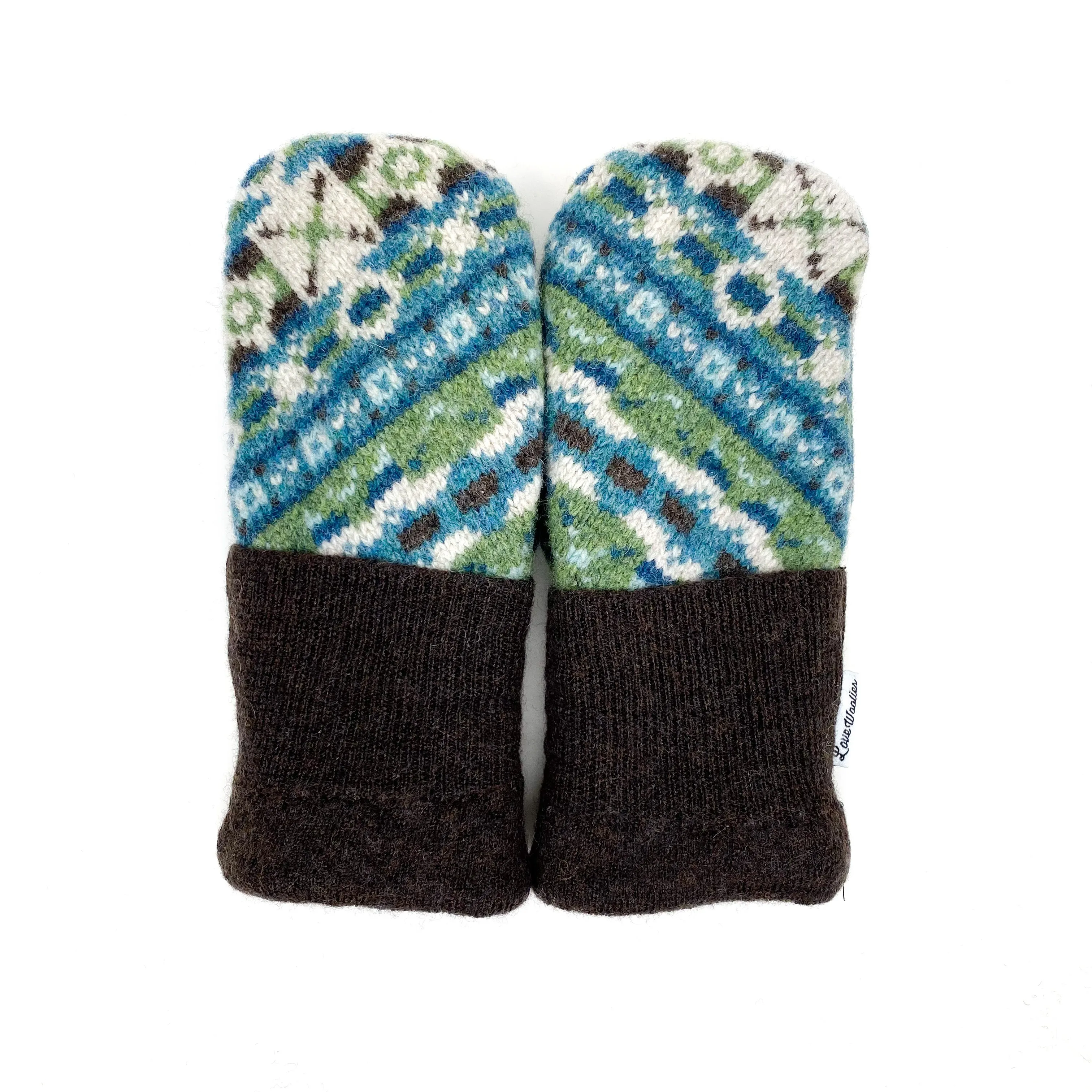 Large Kid's Wool Sweater Mittens | Magic Treehouse