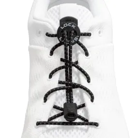 Lock Laces Original No-Tie Shoelaces - Black