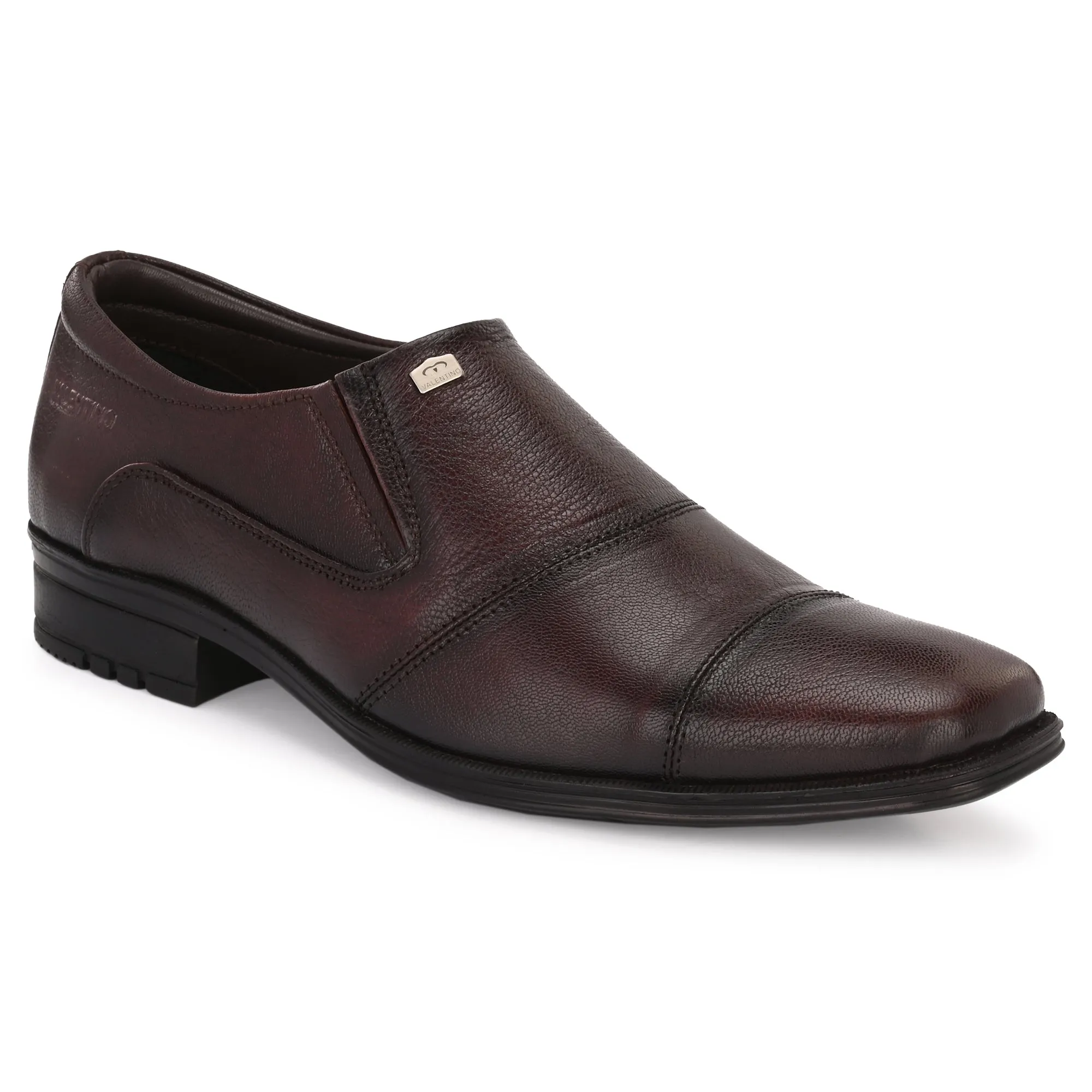 Men Premium Leather Brushoff Slip-On Formal Shoes (Newgen-10)