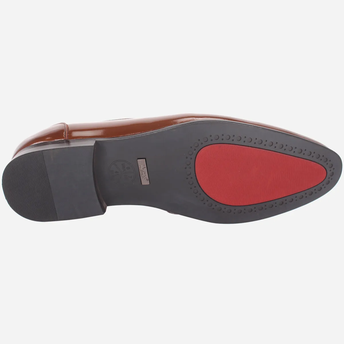 Mens "KAZIN" Leather Office Formal Slide In Shoes