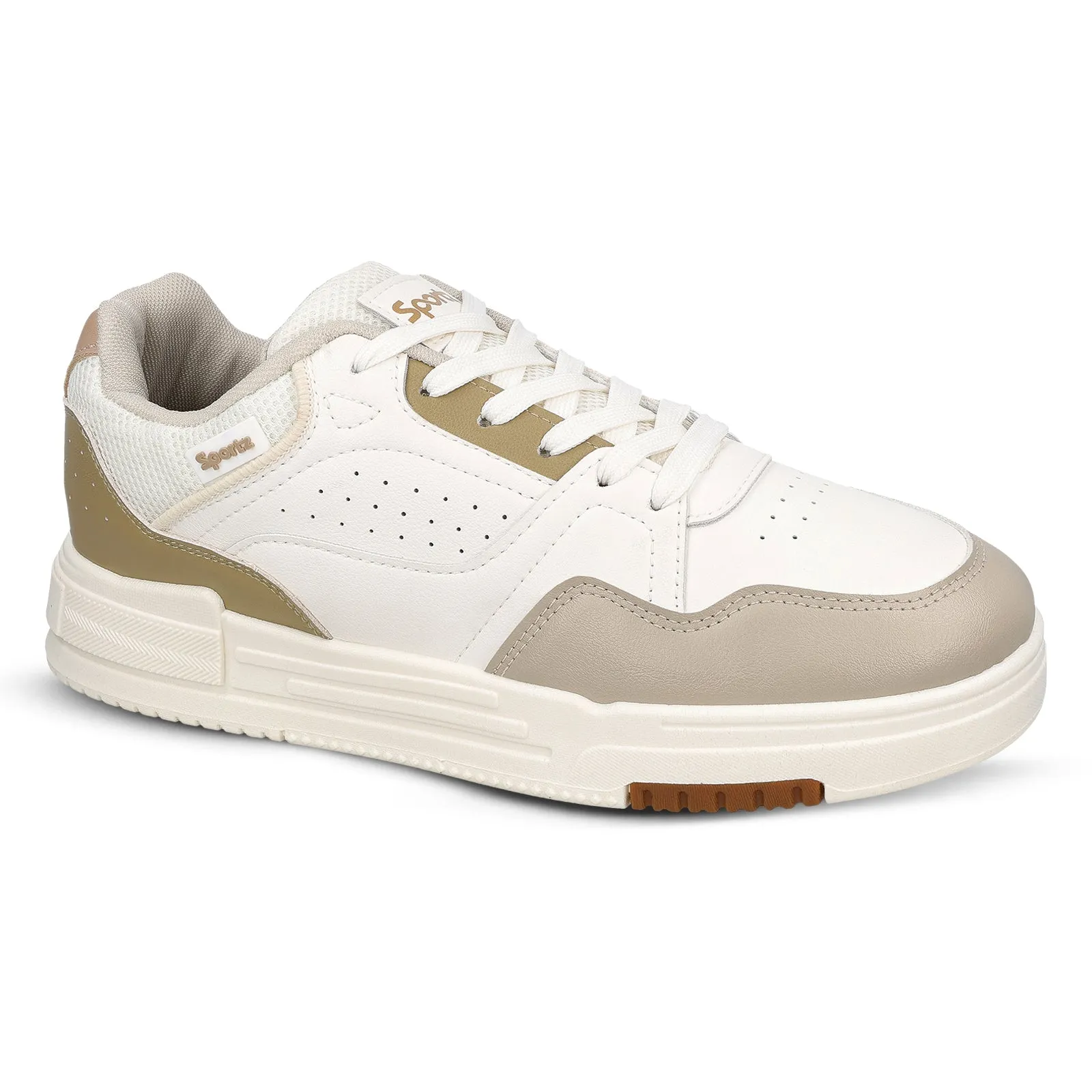 Men's Sports Sneakers - WY3488 White Beige