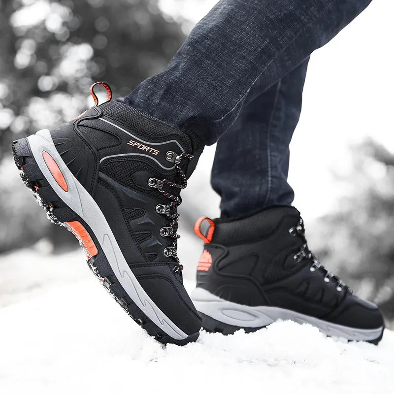 Men's Warm Hiking Snow Ankle Boots