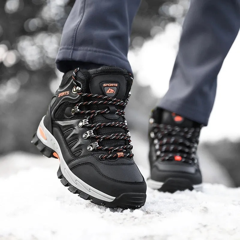 Men's Warm Hiking Snow Ankle Boots