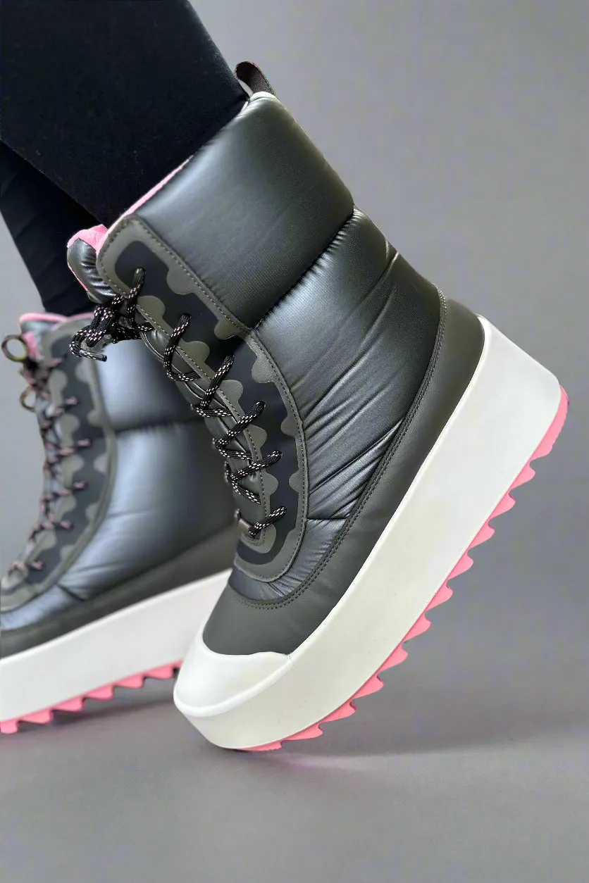 Meridian Waterproof Snow Boot - Charcoal