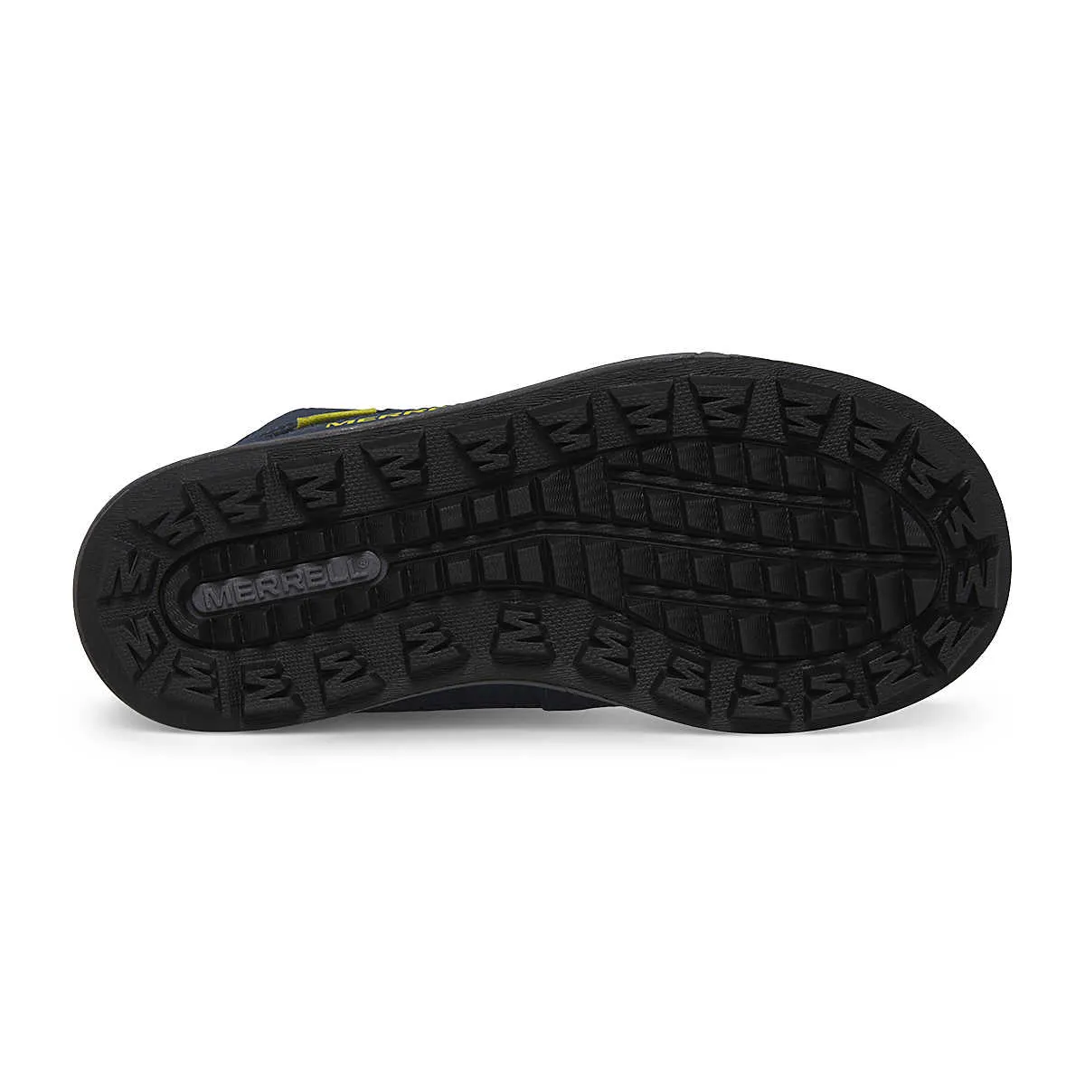 Merrell Big Kid's Snow Bank 4.0 Waterproof Winter Boots - Navy/Lime