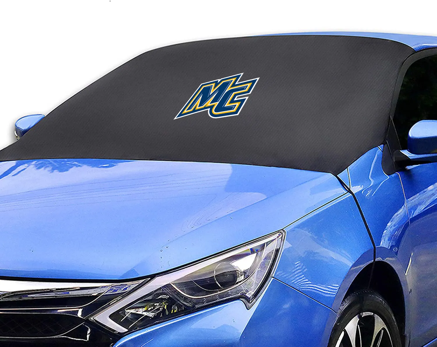 Merrimack Warriors NCAA Car SUV Front Windshield Sun Snow Cover