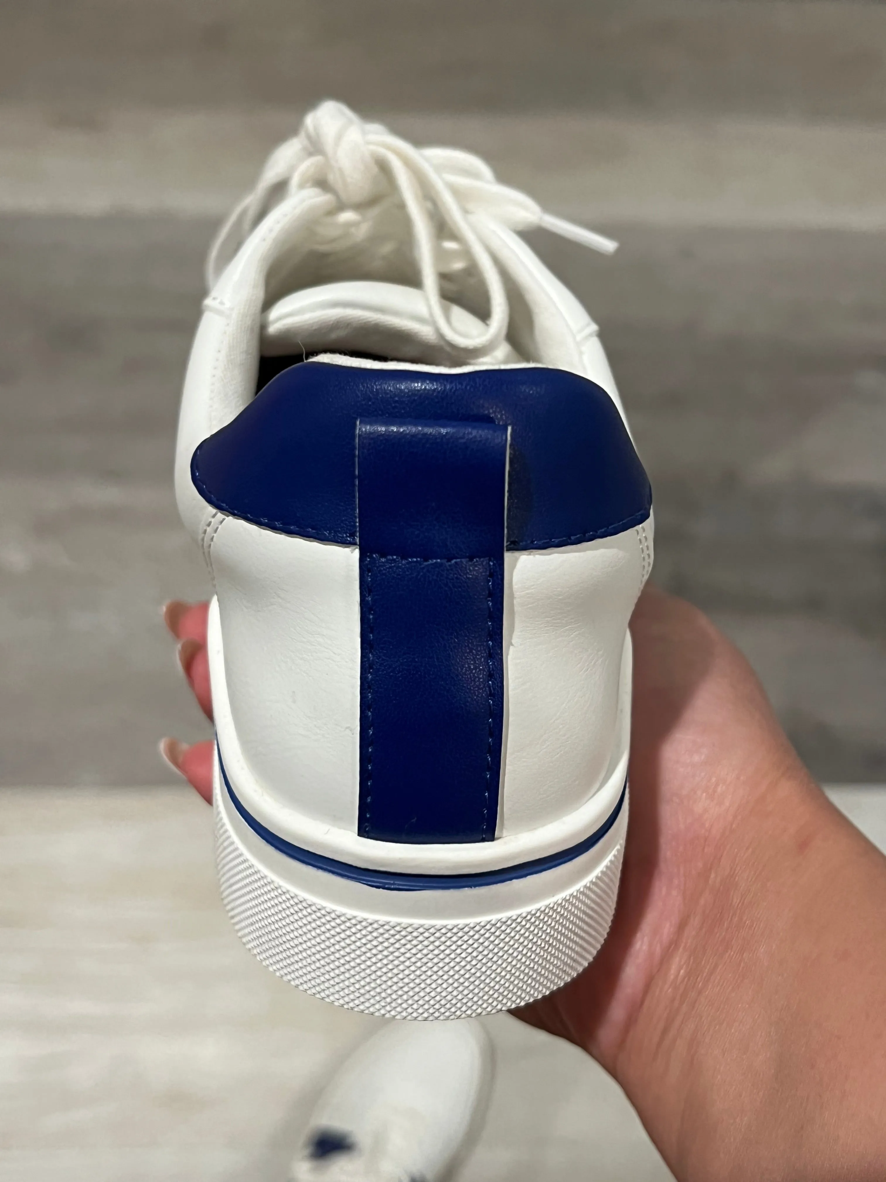 Mia Alta White/Blue Sneakers