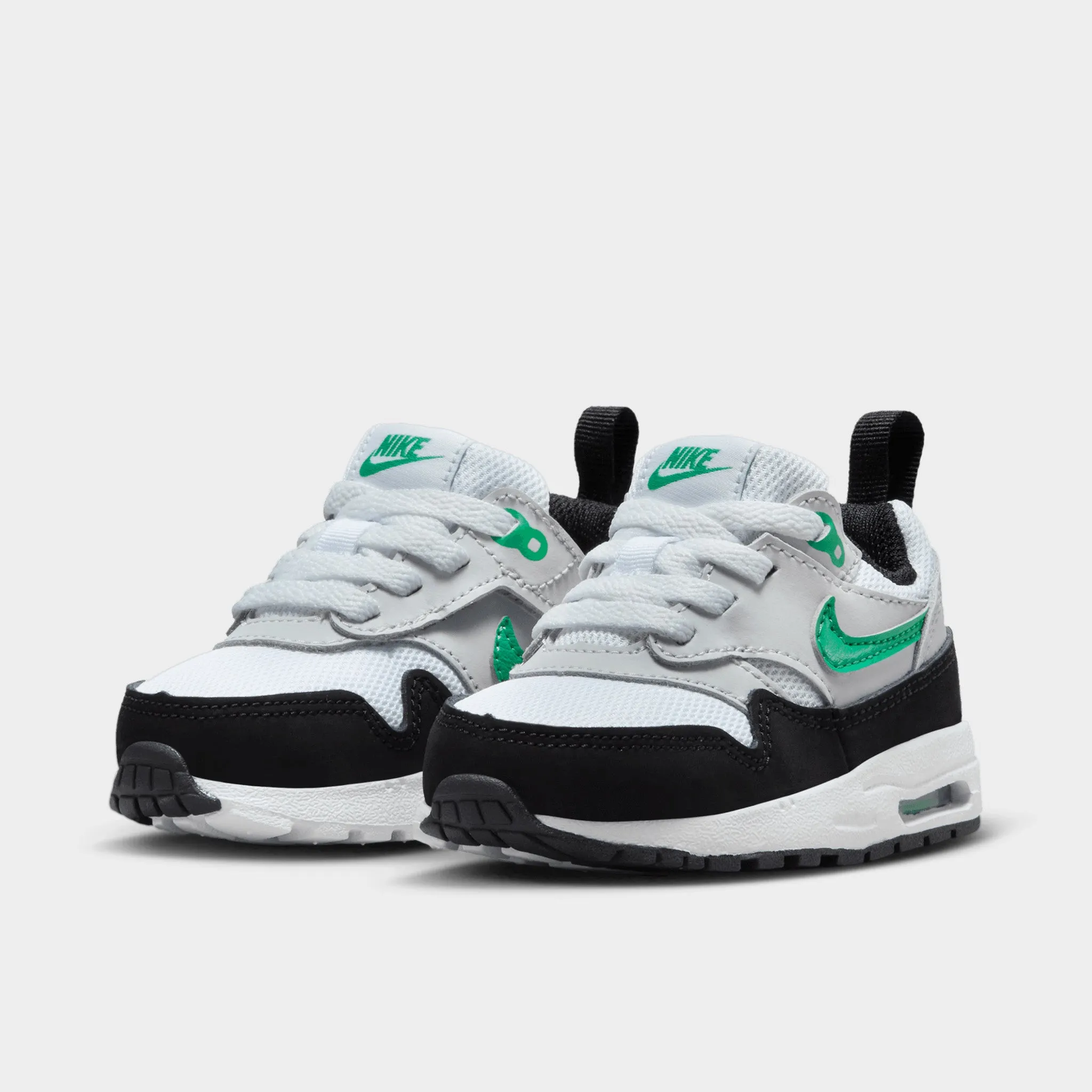 Nike Air Max 1 EasyOn TD White / Stadium Green - Pure Platinum