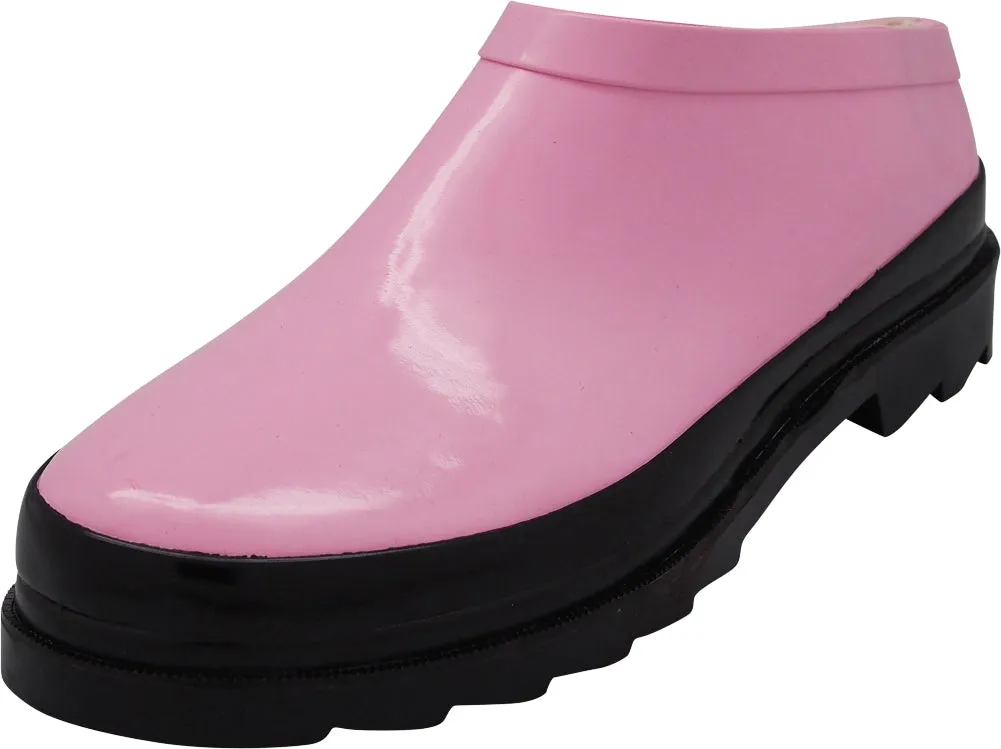 Norty Womens Garden Clog Waterproof Rain Boot For Ladies Winter Spring & Garden - Runs 1/2 Size Large