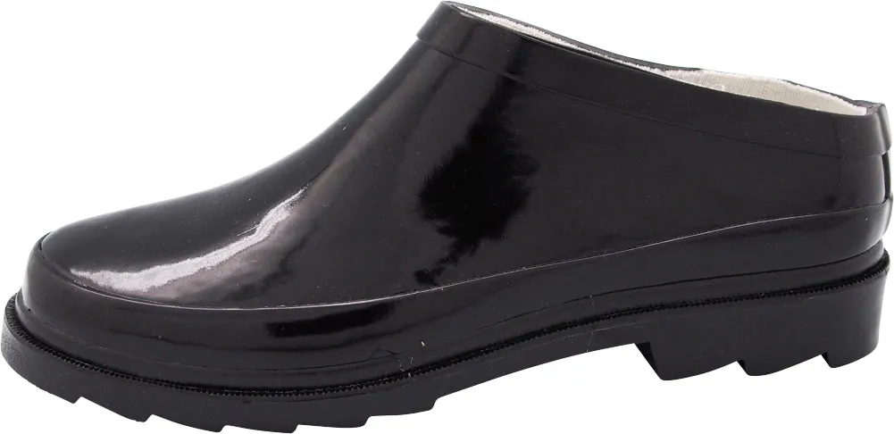 Norty Womens Garden Clog Waterproof Rain Boot For Ladies Winter Spring & Garden - Runs 1/2 Size Large
