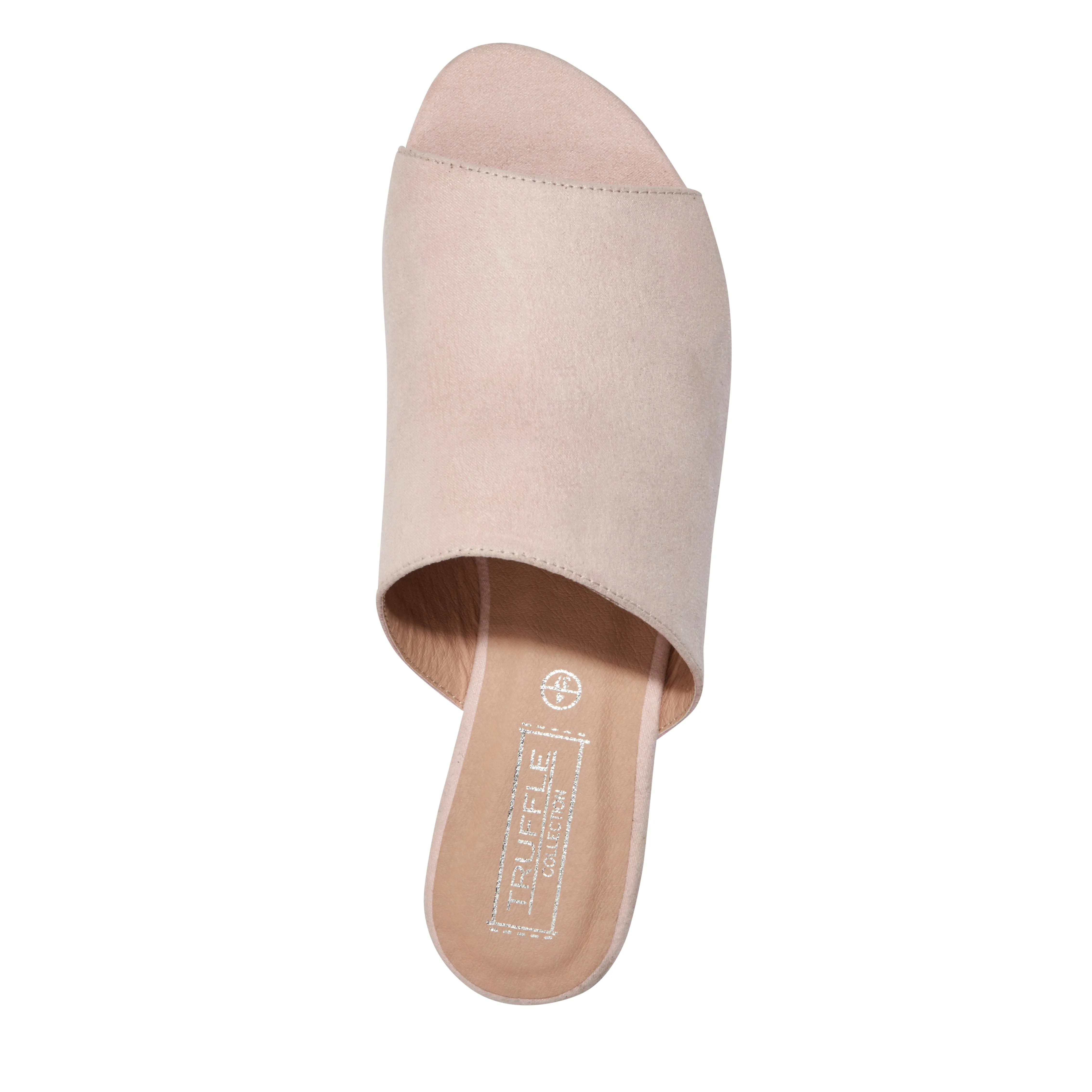 Pink Flat Mules