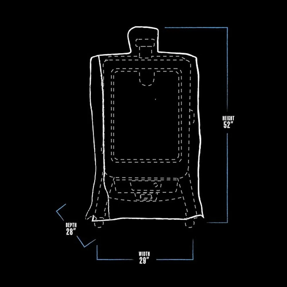 Pit Boss 5 Series Wood Pellet Vertical Smoker Cover 29"x28"x52" Polyester 73550