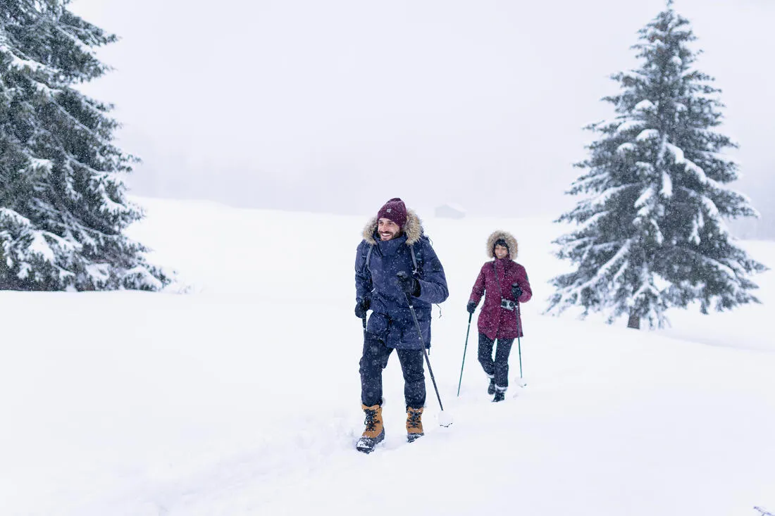 Quechua SH500 X-Warm Men's Snow Hiking Stretch Trousers - Water Repellent