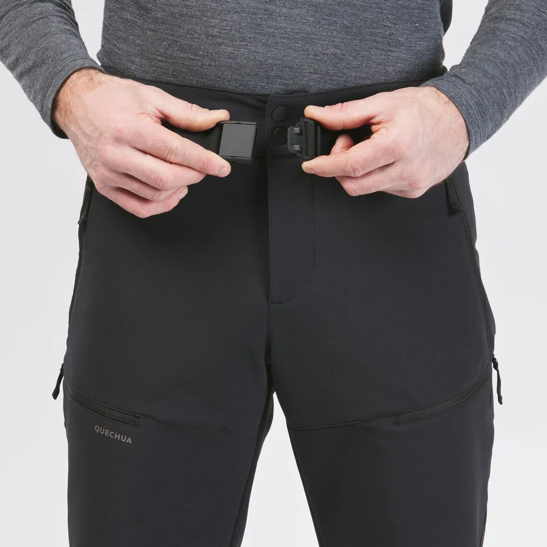 Quechua SH500 X-Warm Men's Snow Hiking Stretch Trousers - Water Repellent