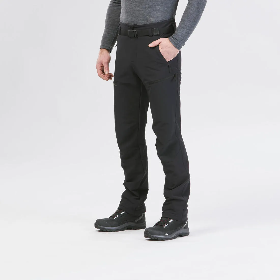 Quechua SH500 X-Warm Men's Snow Hiking Stretch Trousers - Water Repellent