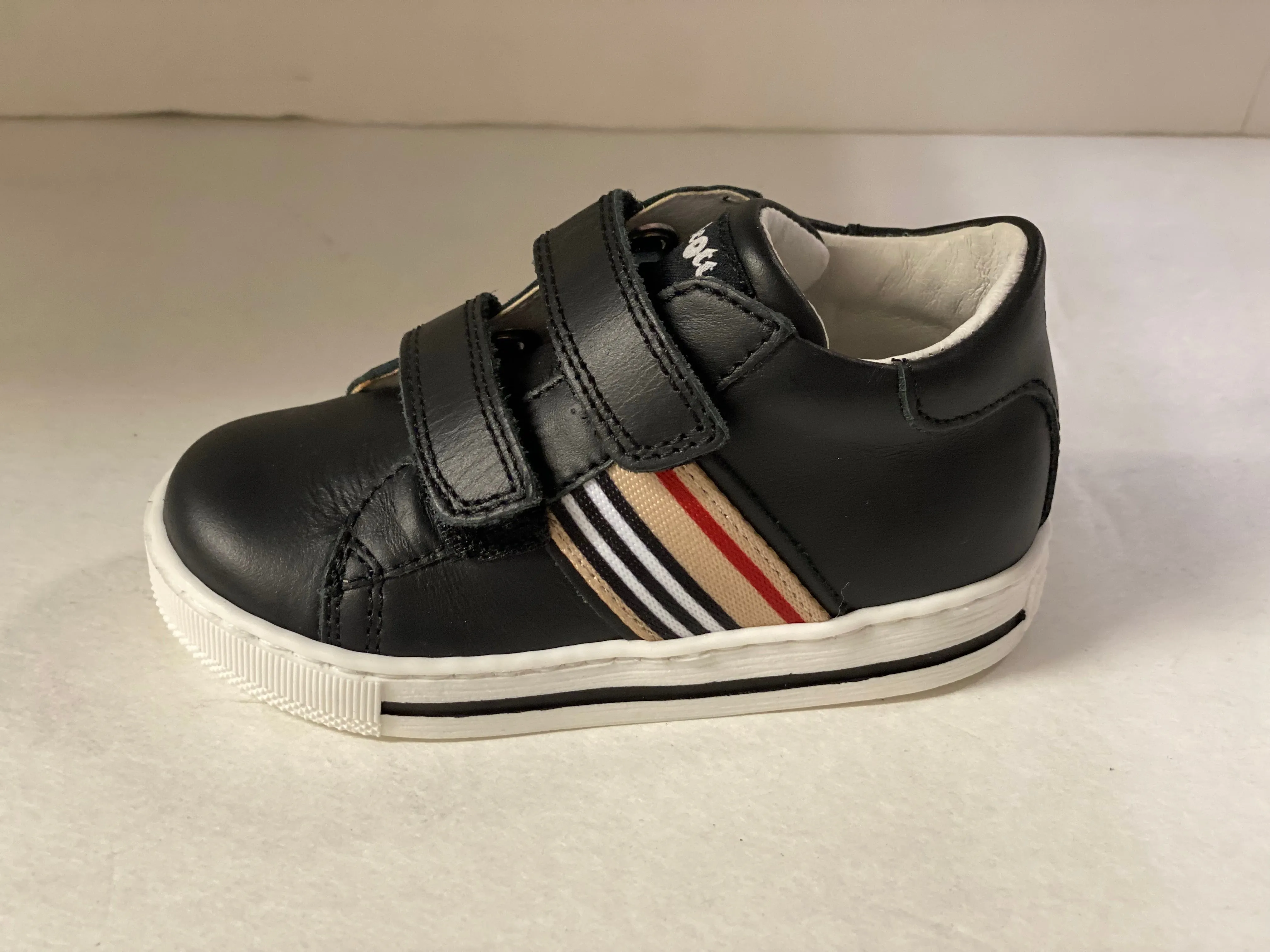 SALE Falcotto New Leryn VL Burberry Velcro Baby Sneaker