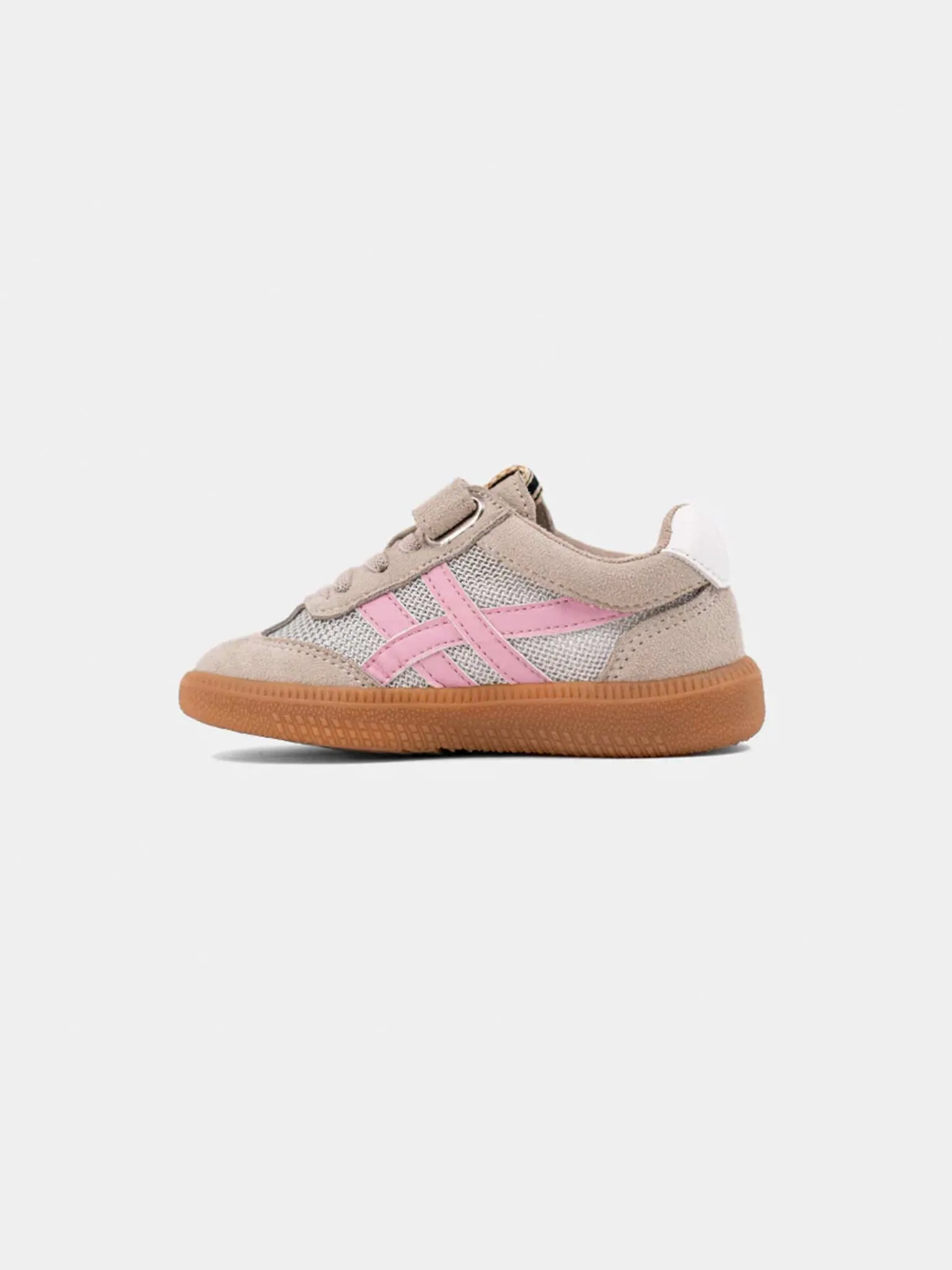 Sasha Mini Toddler Sneaker in Pink