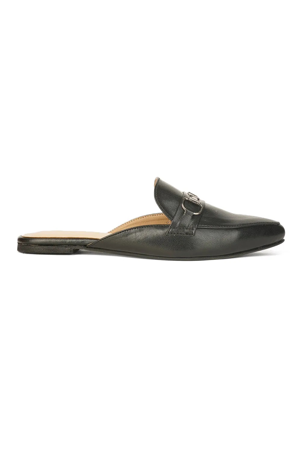 SOLES Pointed Toe Flat Mules