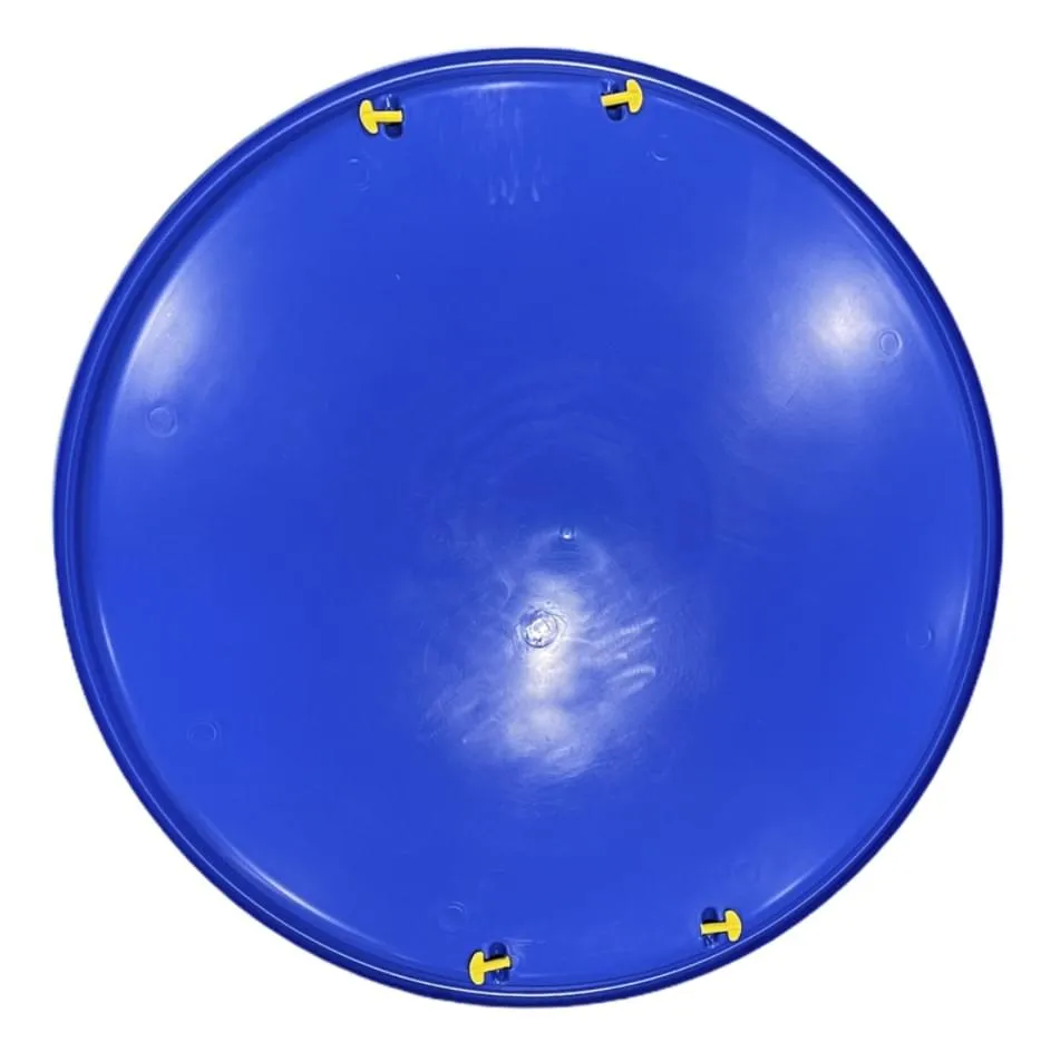 Super Saucer 28-Inch Round Snow Sled with Handles | Blue | Manufactured here in the USA