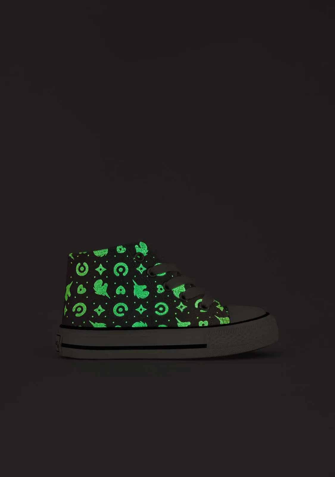Unicorn Glitter High Sneakers
