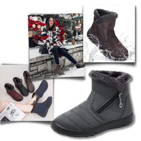 Women's Warm Waterproof Snow Boots