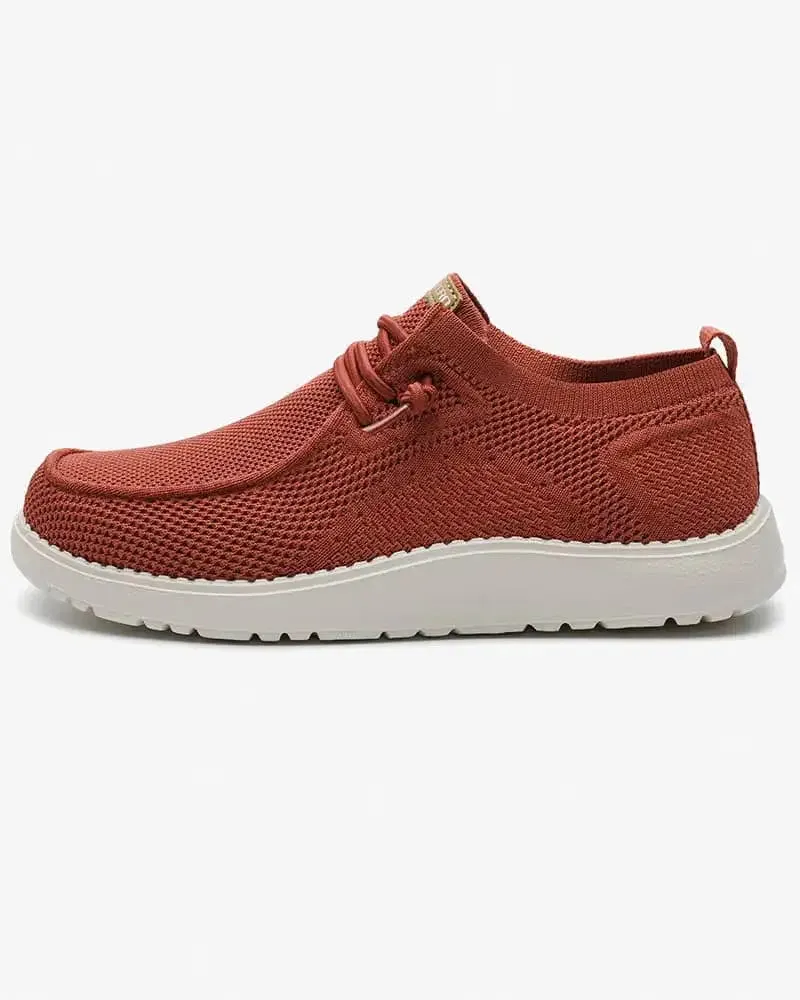Women's Wide Shoes In Orange