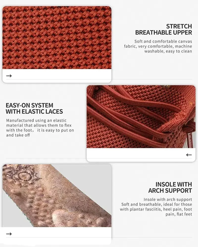 Women's Wide Shoes In Orange